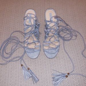 Forever 21 Lace Up Heels